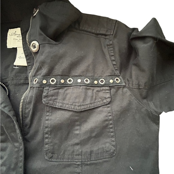 AMERICAN Rag Moto Light Weight Jacket Womens Cinch Tie Waist• Used • Size: Small - Picture 4 of 8